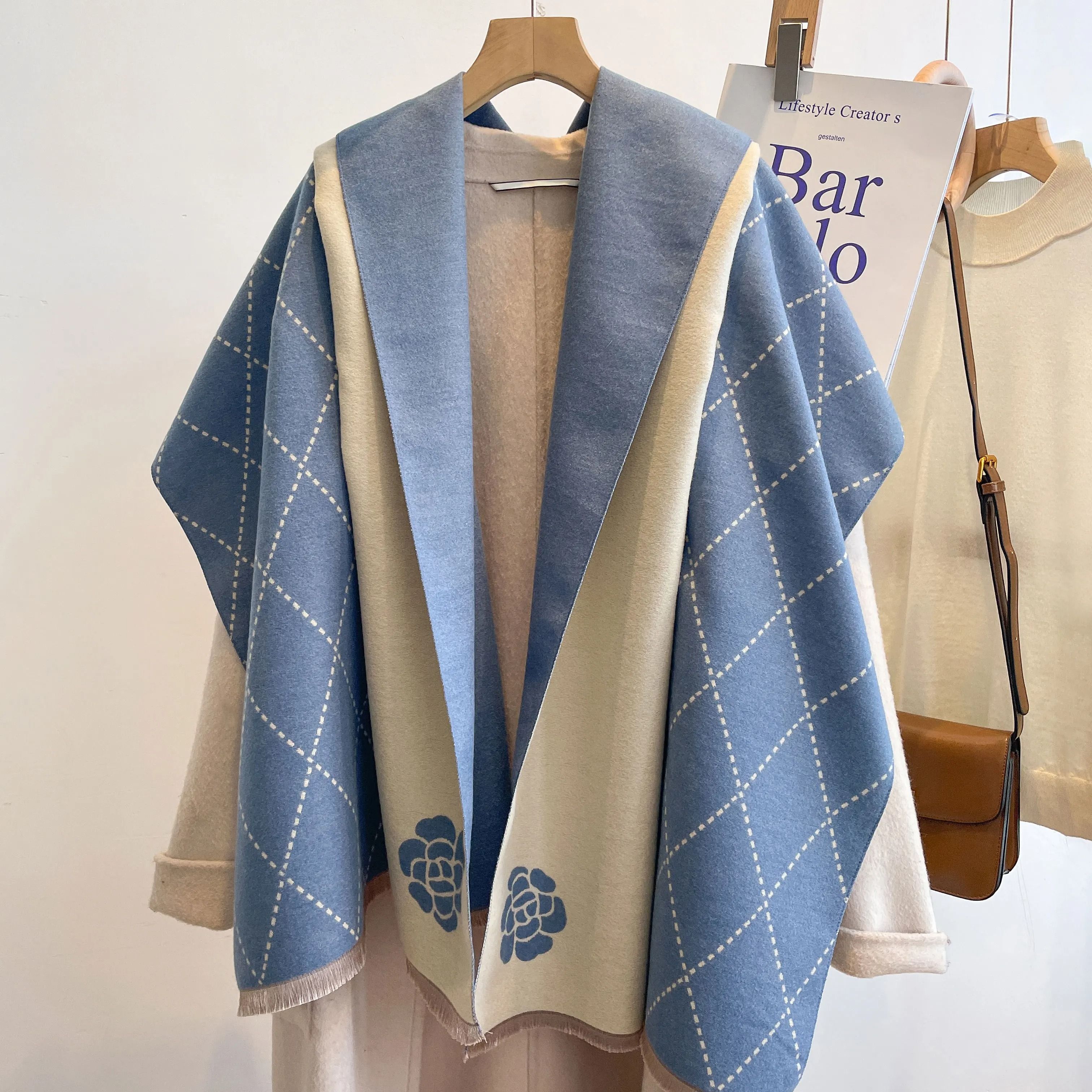 2023 Designer Cashmere Shawl | Ladies Winter Wrap & Premium Hijab Pashmina System