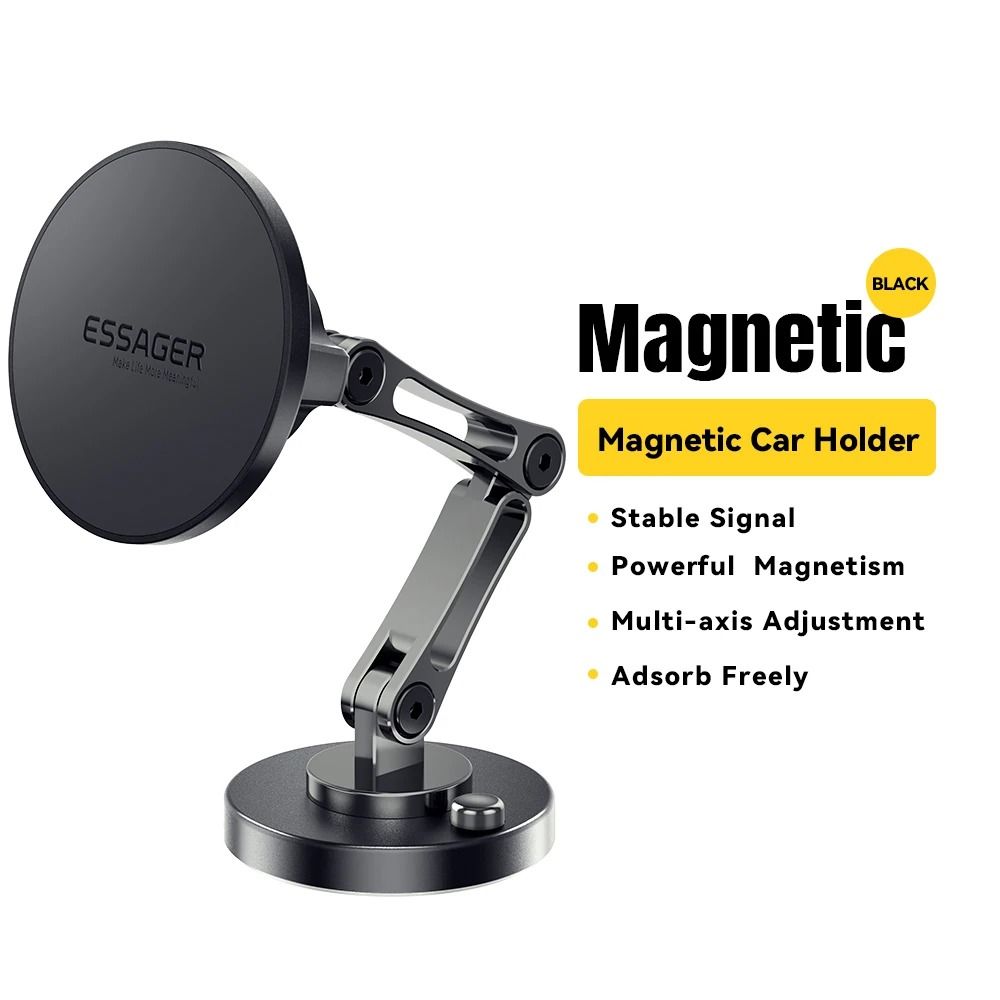 Magnetic Wireless Car Phone Holder with 15W Fast Charging
