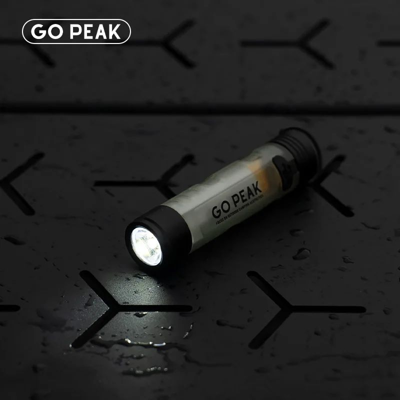 PocketGlow Mini Keychain Flashlight - Ultra-Compact Everyday Carry LED Light
