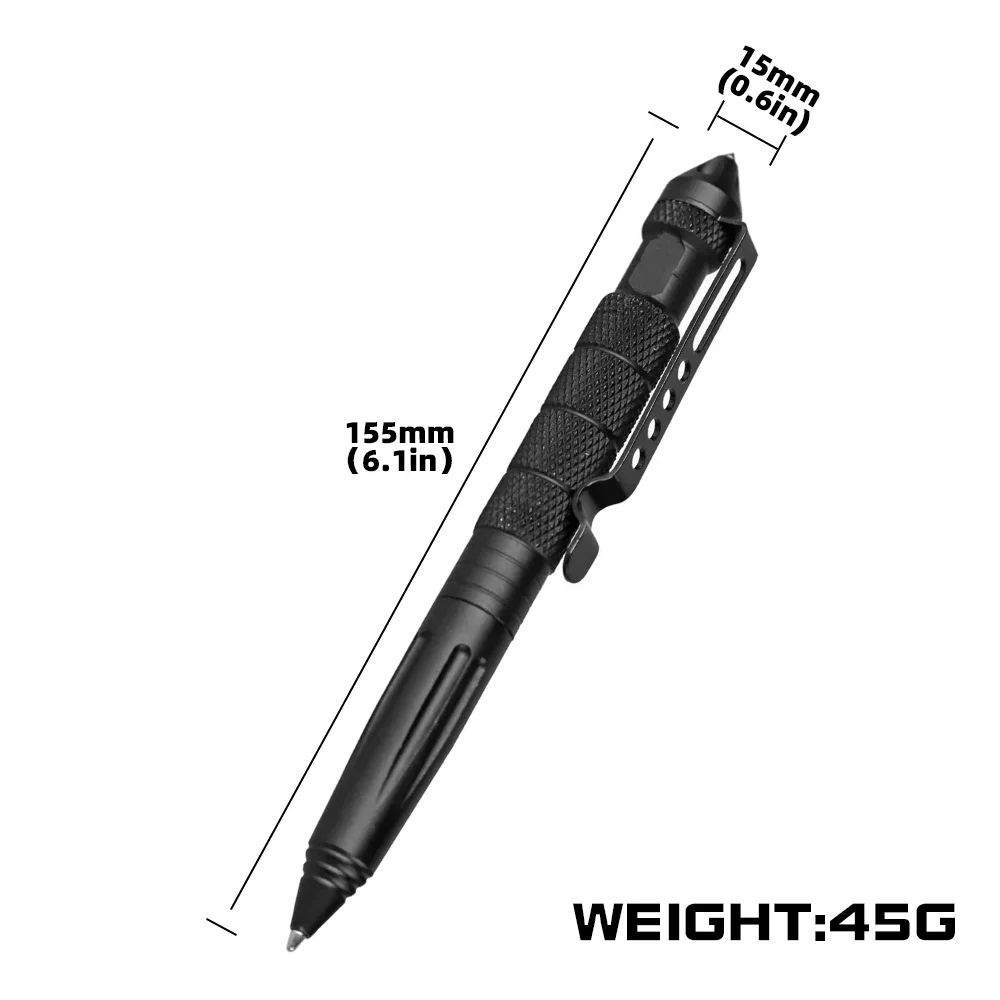 SteelGuard Tactical Pen - Multi-Function tactical pen with Glass Breaker & Anti-Skid Grip