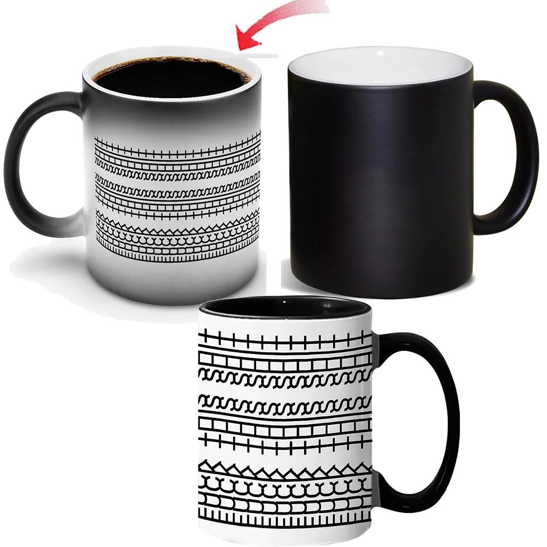 Magic Heat Reveal Coffee Mug