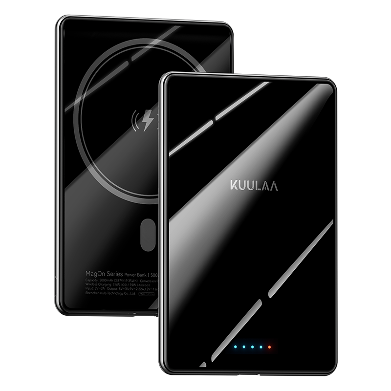 Slim Wireless Magnetic Power Bank, Fast Charging, Powerbank for MagSafe