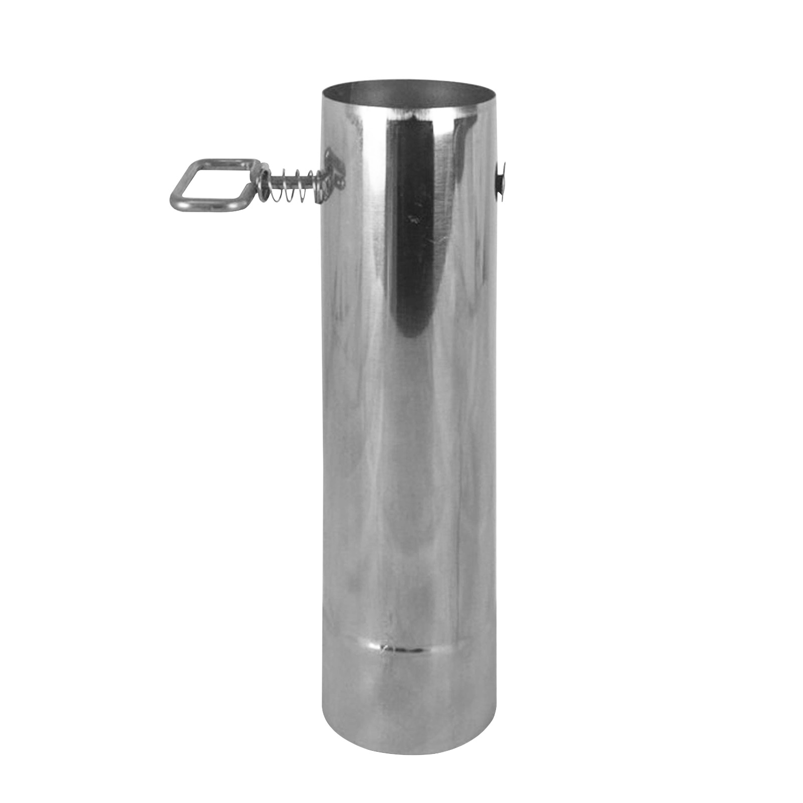Stainless Steel Tent Stove Chimney Pipe Heat Shield Guard Adjustable Camping Stove Pipe