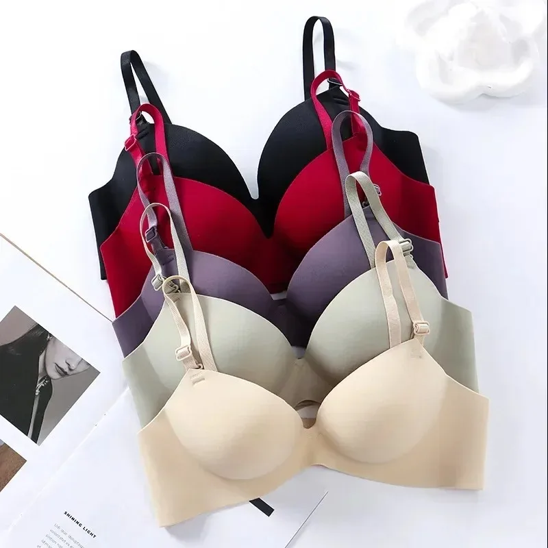 Women Seamless Bra, Sexy Push Up Bralette, No Wire, Breathable Lingerie, Wireless Cup Fashion, Comfortable Lingerie