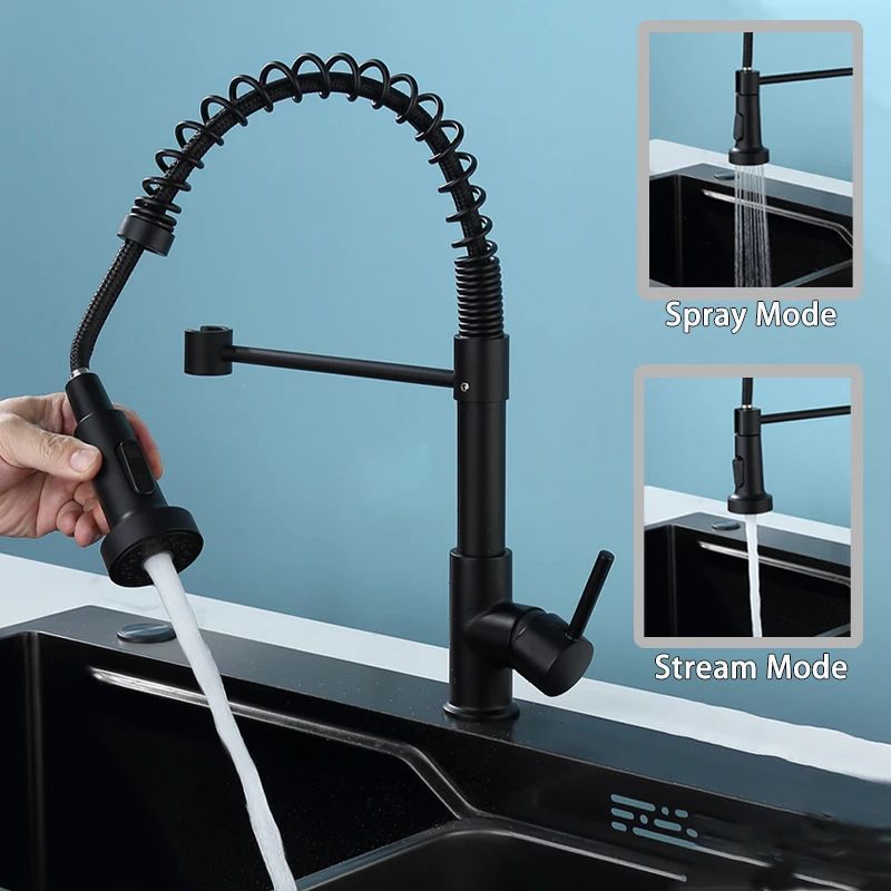 ProFlow 360° Pull Down Kitchen Faucet with High-Pressure Spray