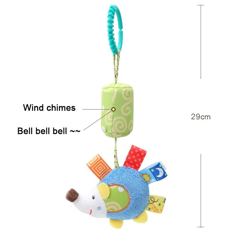 Soft Baby Crib Hanging Rattle Stroller Mobile Educational Plush Toy