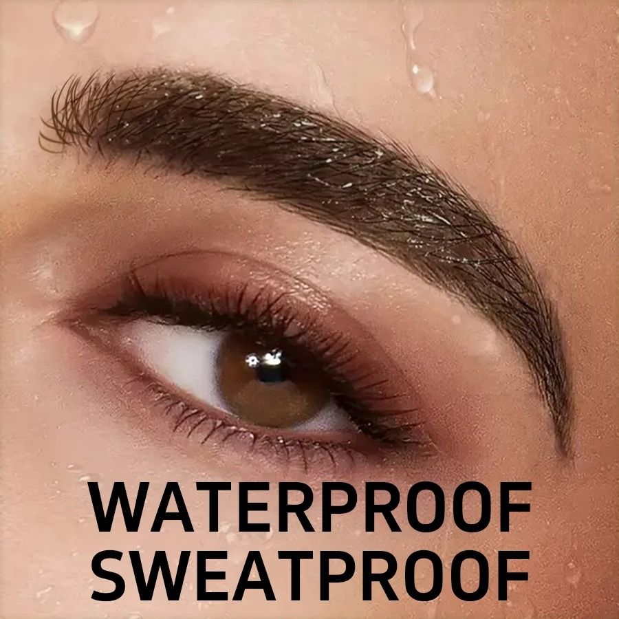 3D Waterproof Eyebrow Dye Cream With Precision Brush