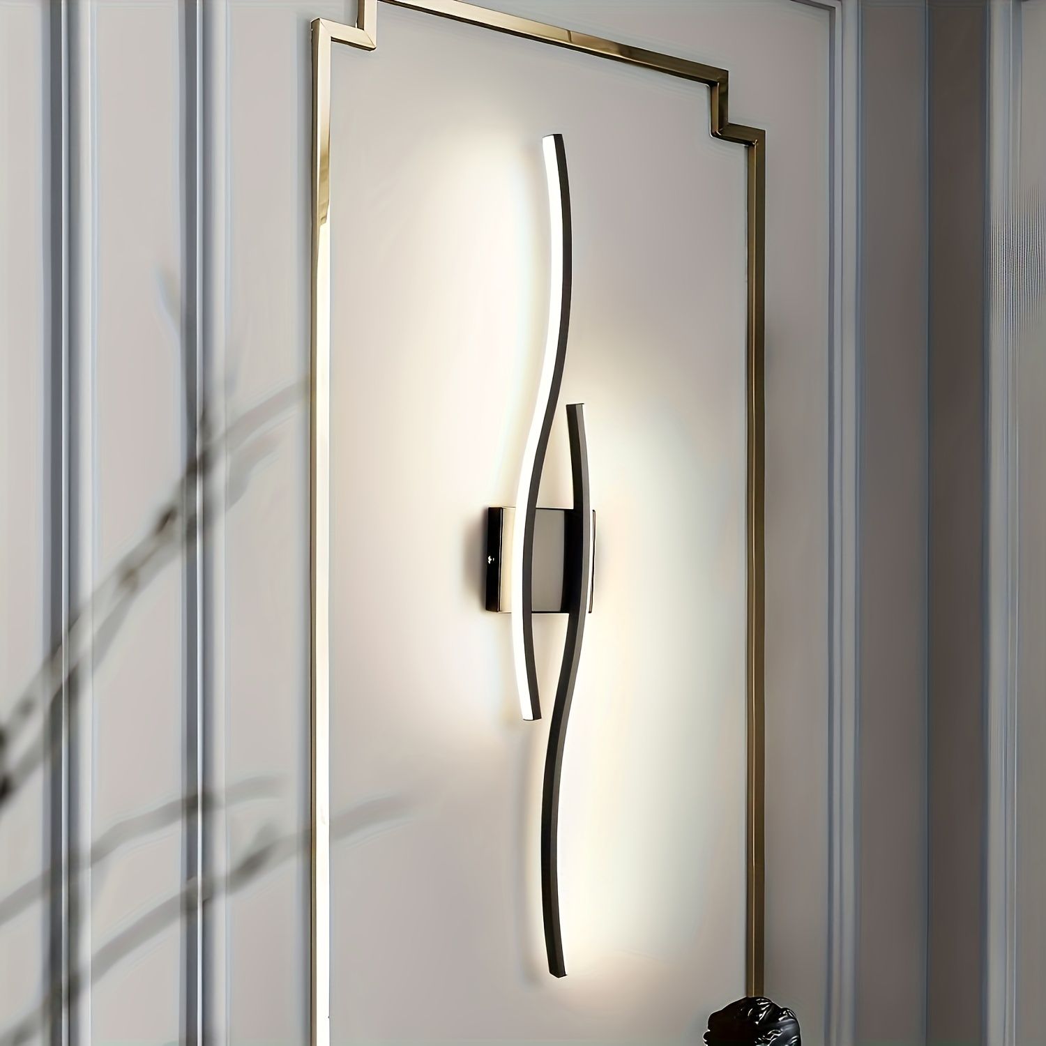 Energy-Efficient LED Wall Lamp, Modern Aluminum Wall Sconces for Bedroom, Living Room, and Bedside Lighting