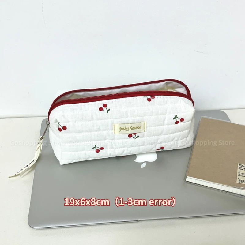 Large Capacity Cosmetic Bag for Women - Travel Makeup Organizer Clutch with Zipper