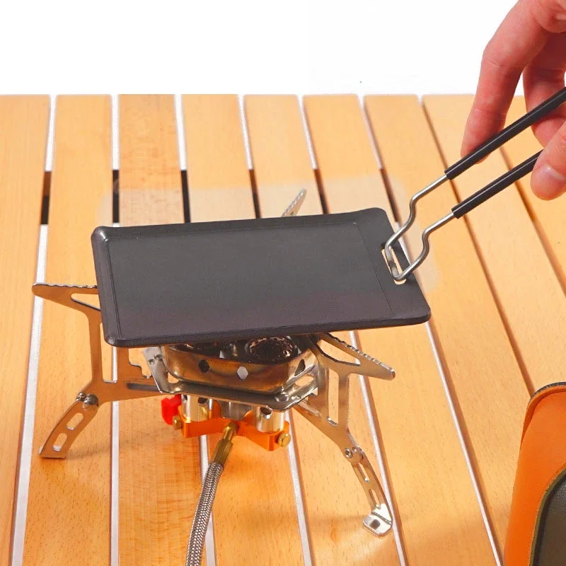 Portable Camping Grill Pan Mini BBQ Frying Pan for Outdoor Cooking & Backpacking