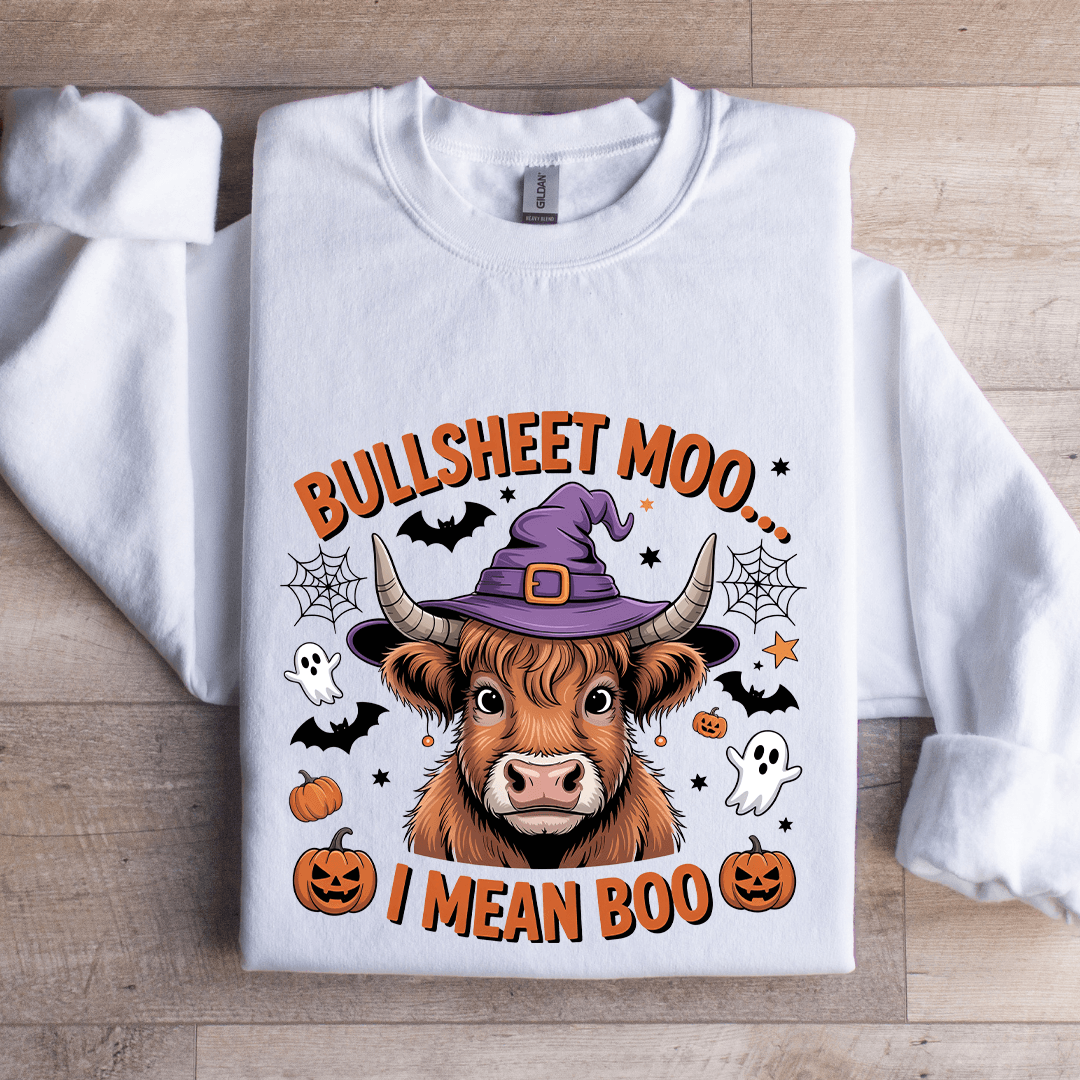 Bullsheet Moo I Mean Boo Sweatshirt