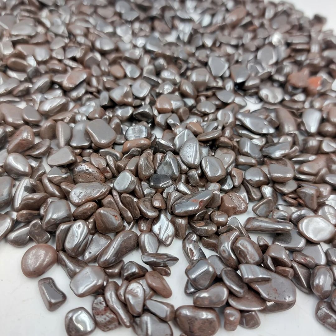 Natural Polished Hematite Crystal Chips