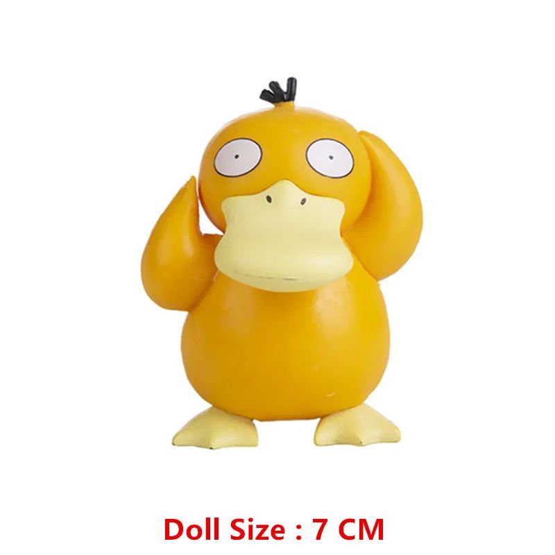 Takara Tomy Pokemon Mini Figures (4–13cm) – Pikachu, Mewtwo & Friends PVC Collectibles