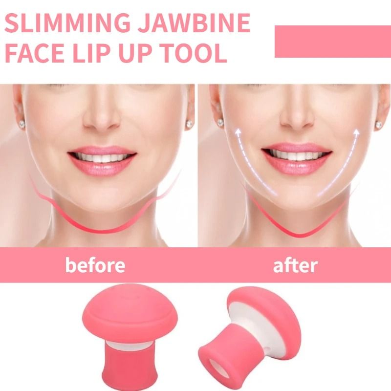 Silica Gel Mouth and Jaw Exerciser for Face Slimming