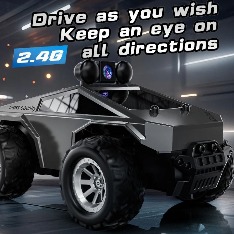Mini FPV RC Stunt Car with Camera and LED Lights