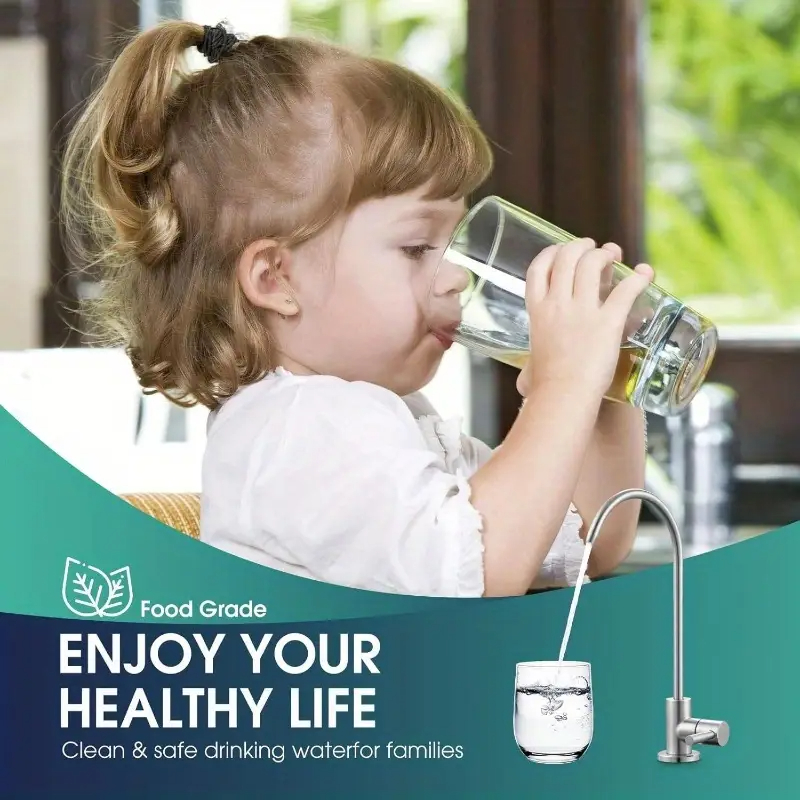 Stainless Steel Water Filter Faucet for Kitchen Sink Reverse Osmosis Drinking Water Tap