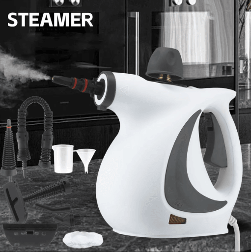 Pressurized Handheld Steam Cleaner – Portable High-Pressure Multi-Surface Steamer