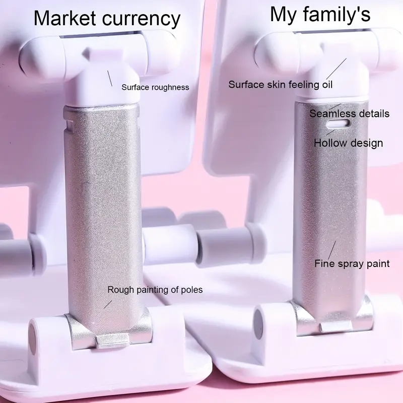 Adjustable Desktop Tablet Holder, Universal Table Cell Phone Stand, Desk Mobile Phone Holder