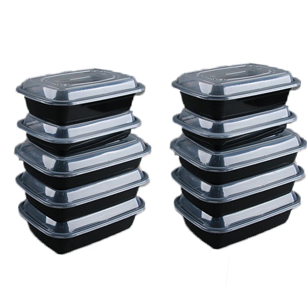 Everyday 10-Piece BPA-Free Stackable Lunch Box & Cutlery Set