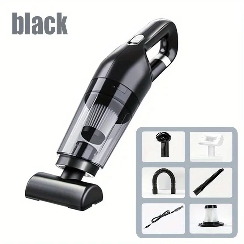 Portable Handheld Vacuum Cleaner Wireless Rechargeable 10000Pa for Home and Car