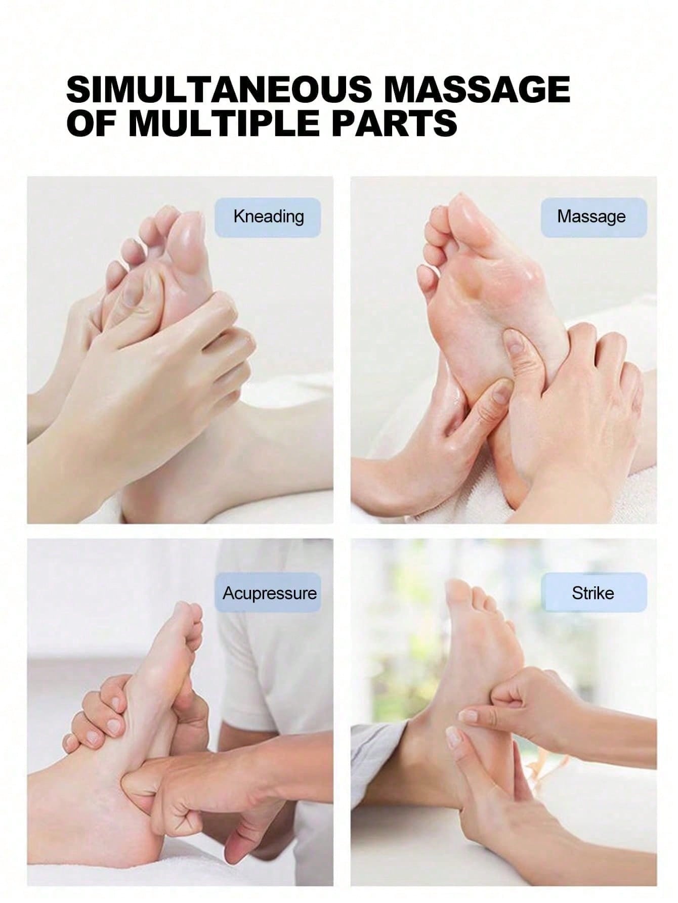 EMS Foot Massage Machine, Foot Massager Pulse Device for Acupoint Therapy