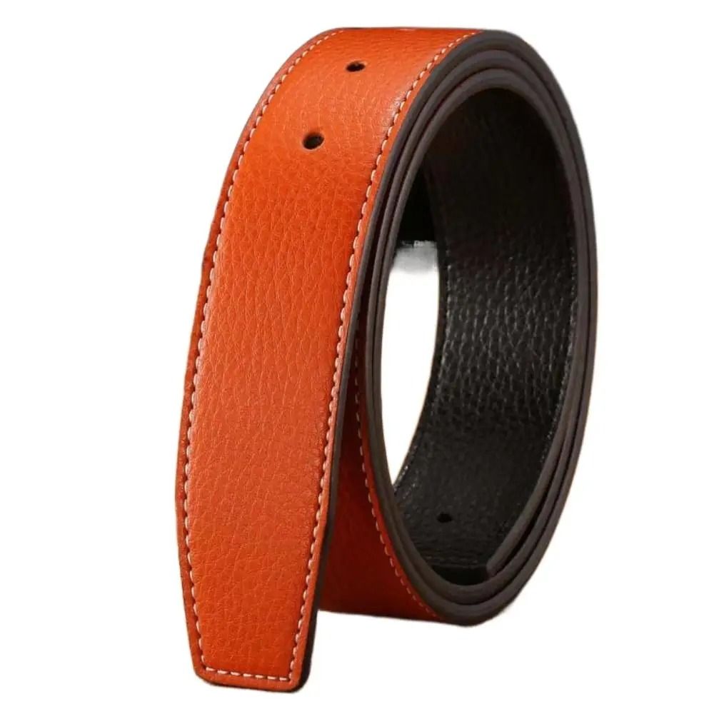 Genuine Leather Belt Gallery | High-Fidelity 3.7cm Luxury Strap & Professional No-Buckle Logic
