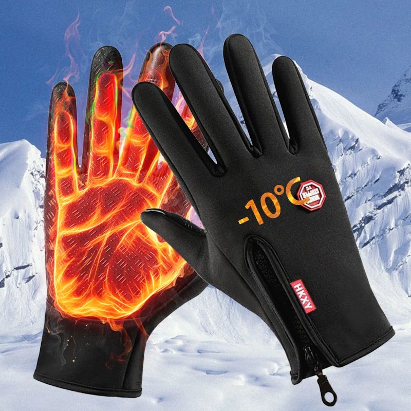 Touchscreen Winter Gloves for Outdoor Use