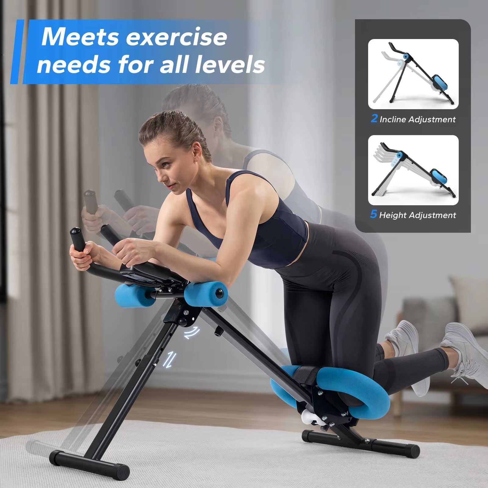 MERACH CoreMaster Adjustable Ab Trainer