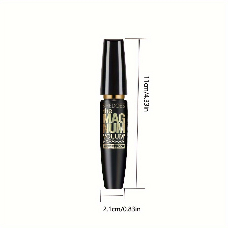 Black Mascara Thickening, Lengthening, Curling, Waterproof Liquid Fiber Mascara