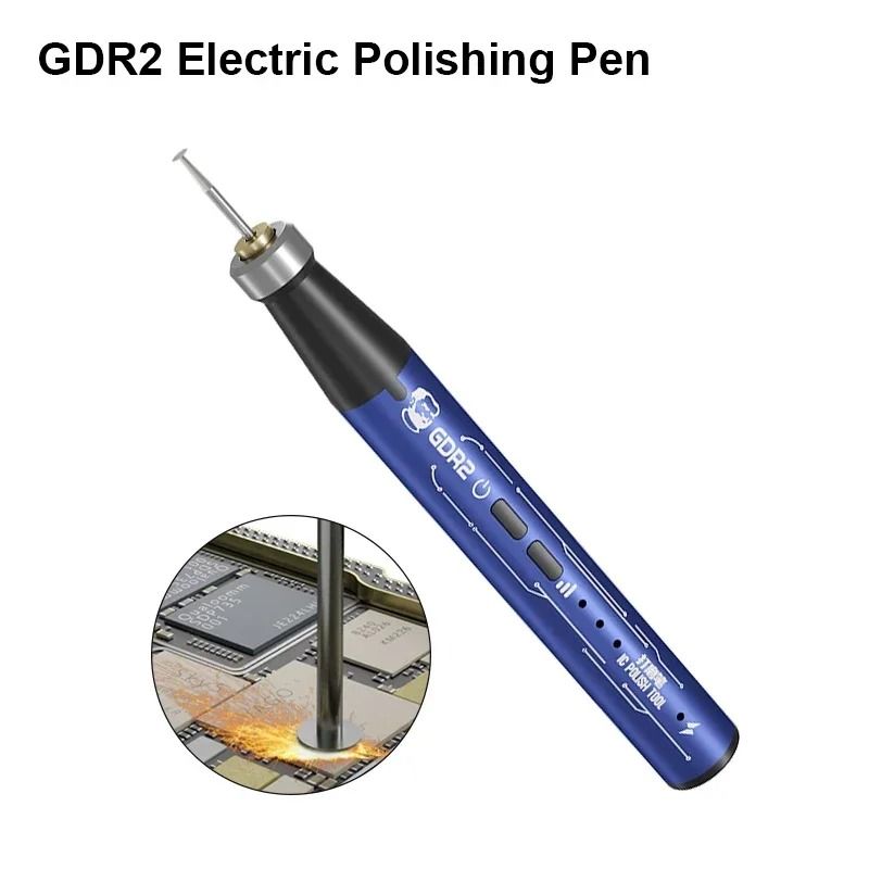 Mechanic GDR2 Electric Polishing Pen for PCB IC Mobile Phone Repair