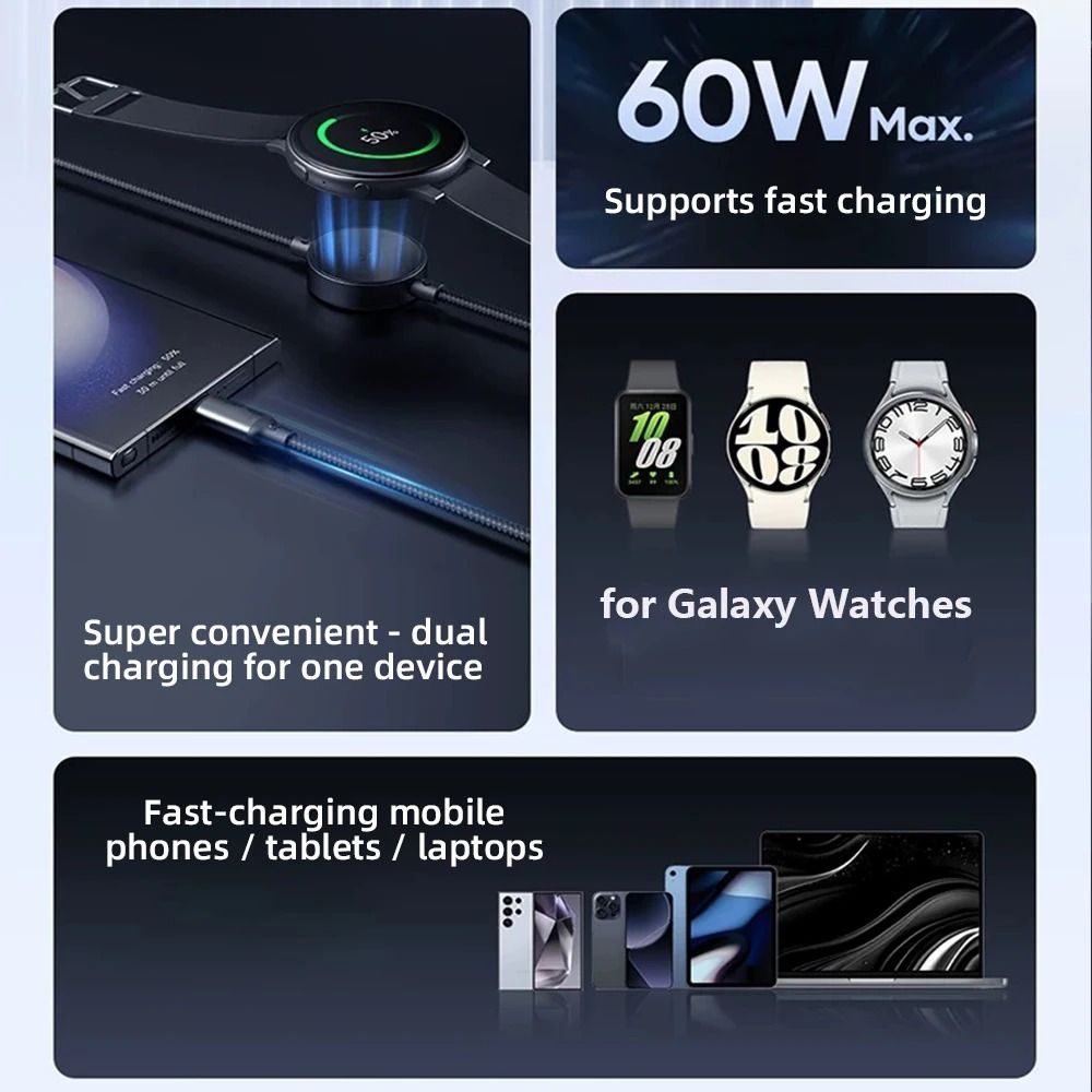 2-in-1 Magnetic Fast Charging Cable
