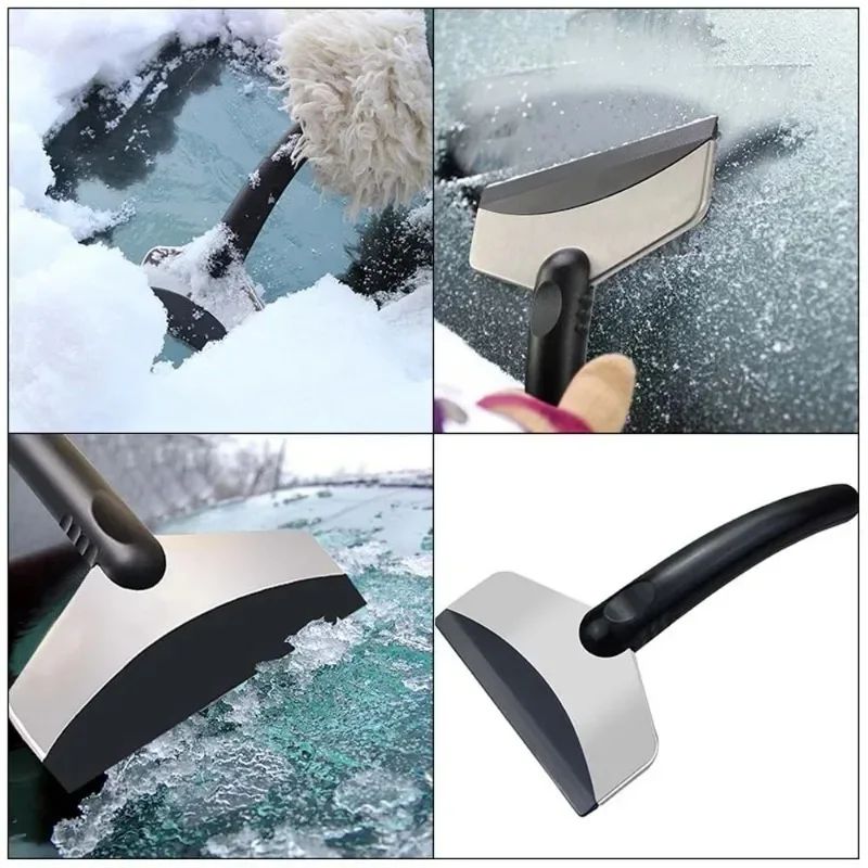 2 Set Multifunction Car Snow Shovel Ice Scraper