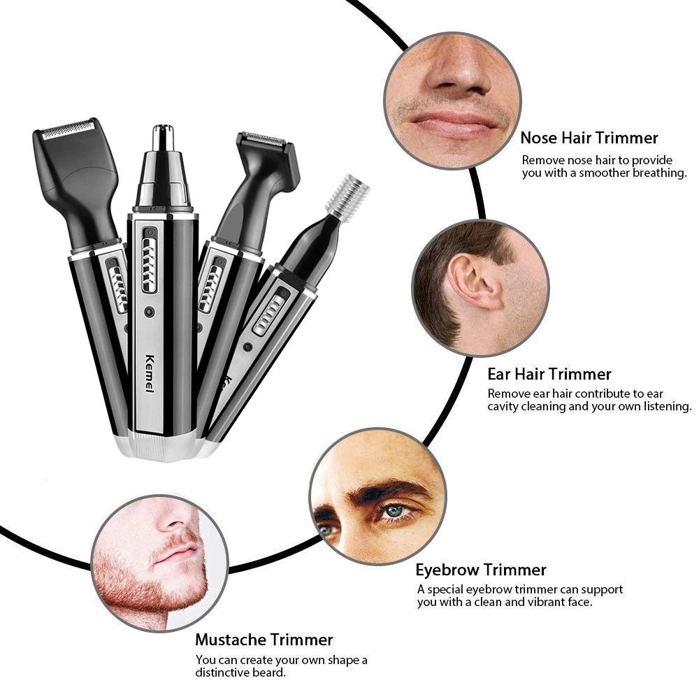 4 in 1 Rechargeable Personal Grooming Kit