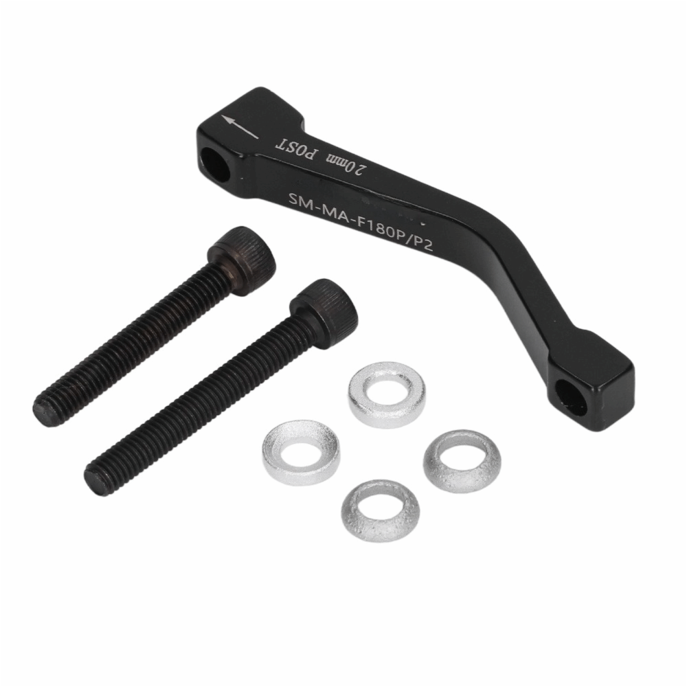 Post Mount Bike Front Disc Adapter, Aluminium Alloy Disc Brake Adapter