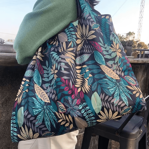 Large Capacity Versatile Folding Shopping Bag Reusable Travel Tote