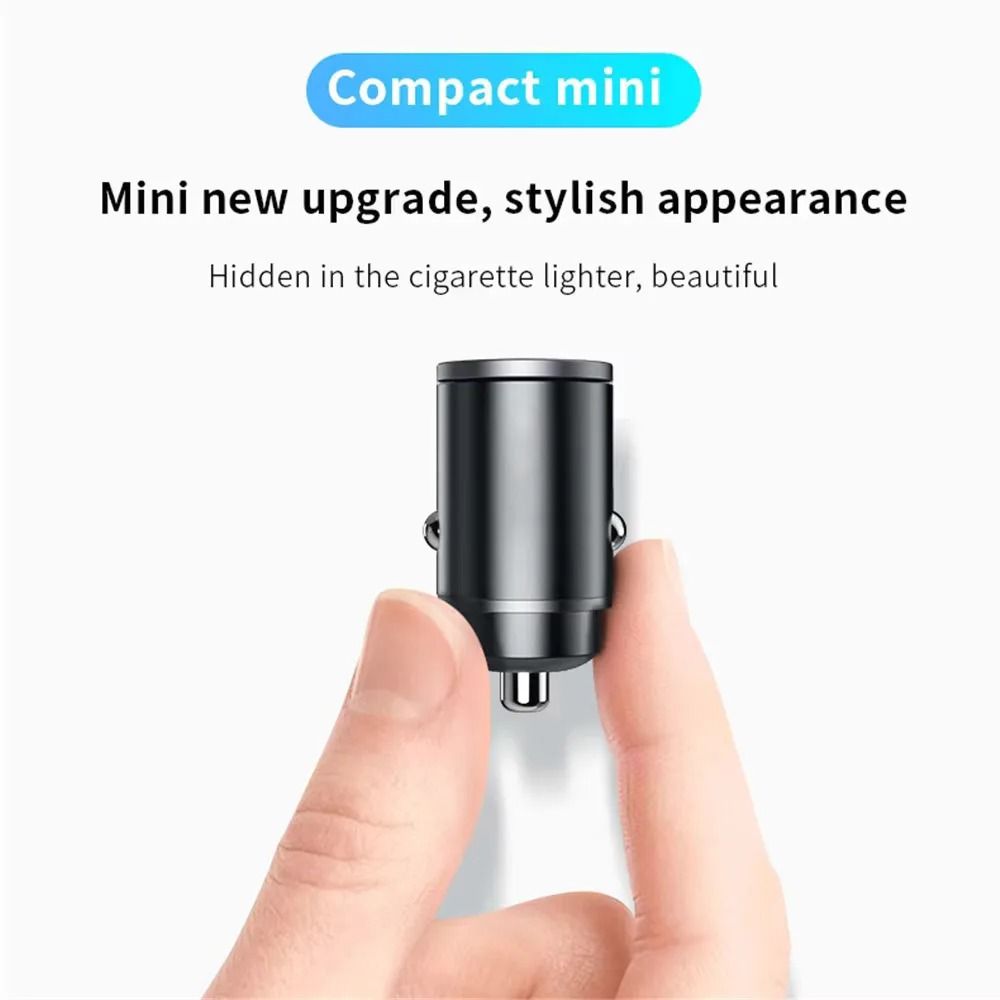 Ultra-Compact High-Output QC 3.0 & PD Fast Car Charger