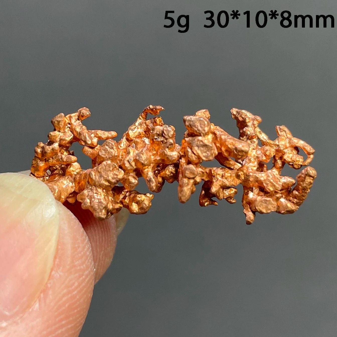 Natural Native Copper Crystal Cluster Quartz Mineral Specimen Decor