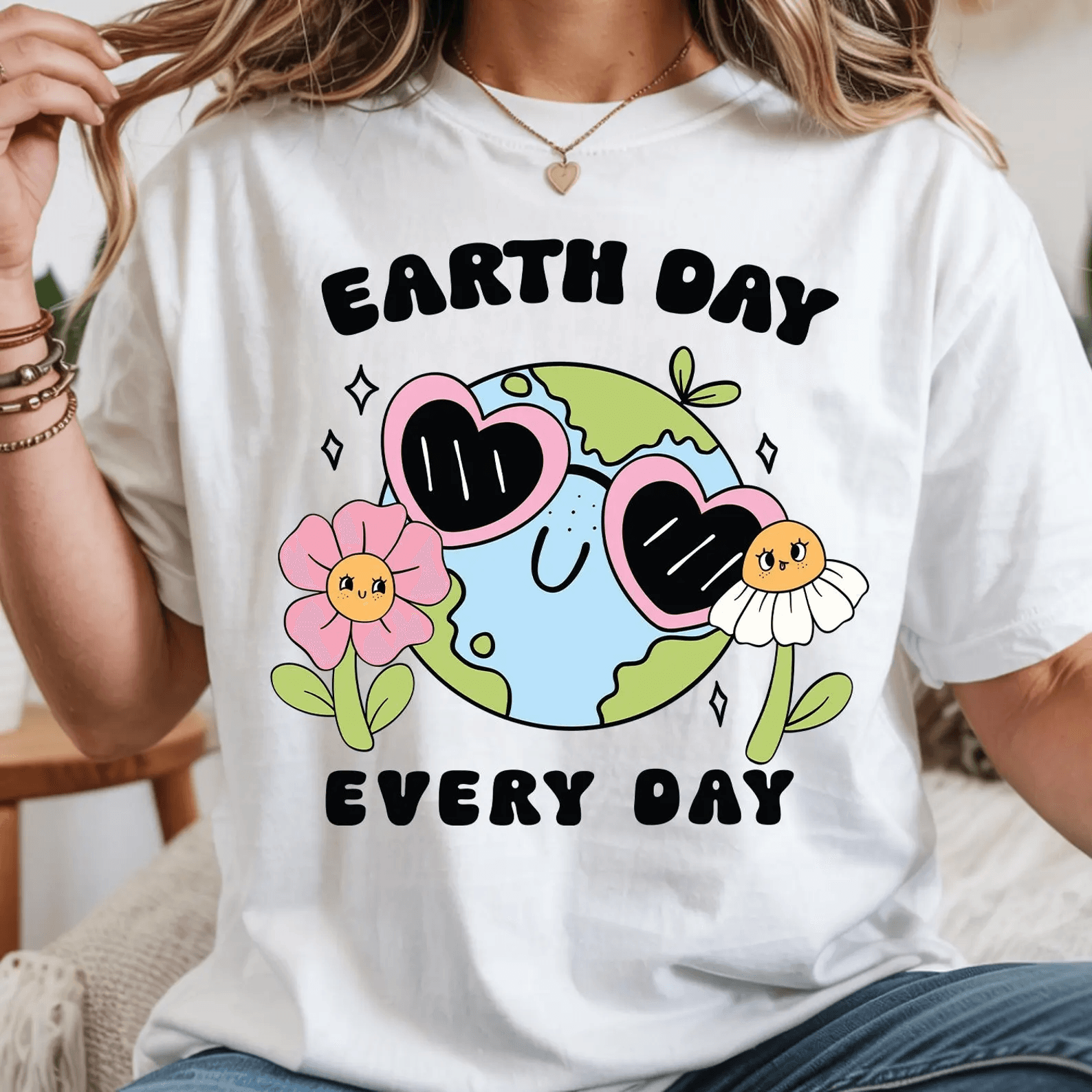 Earth Day Every Day PNG Eco Quote Earth Day PNG Digital Download Save The Planet Design