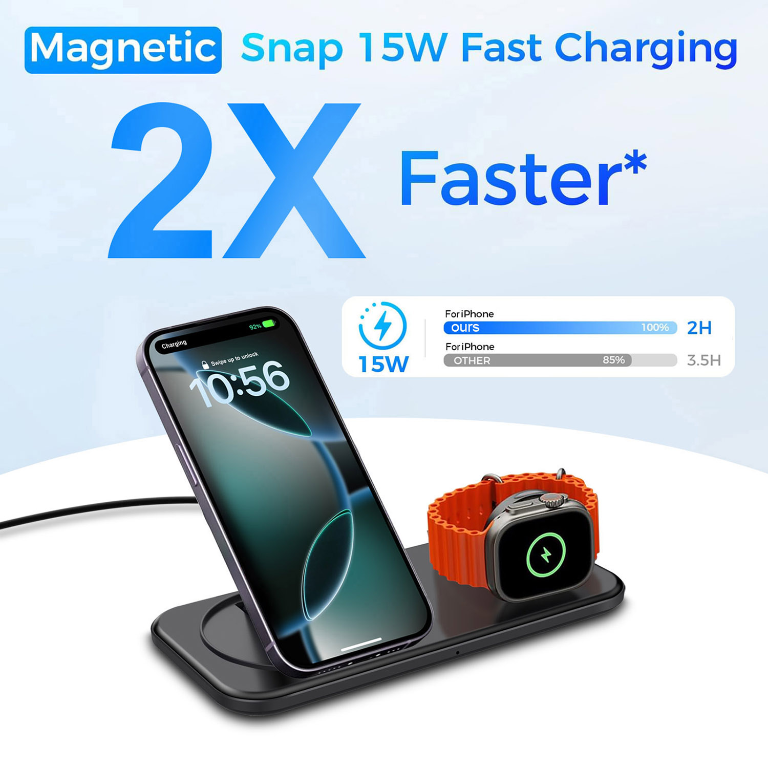 Magnetic Wireless Charger Stand