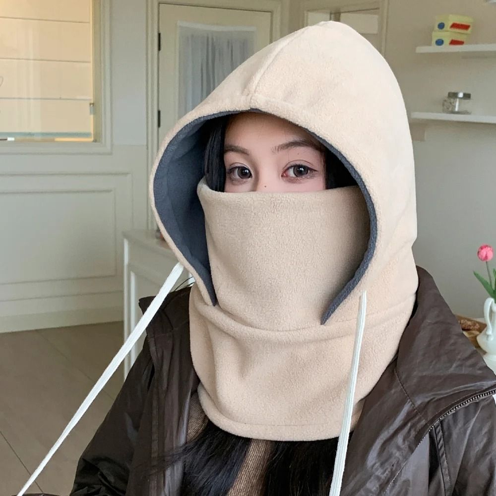 Unisex Winter Balaclava Hat – Windproof Thermal Cap with Integrated Face Mask