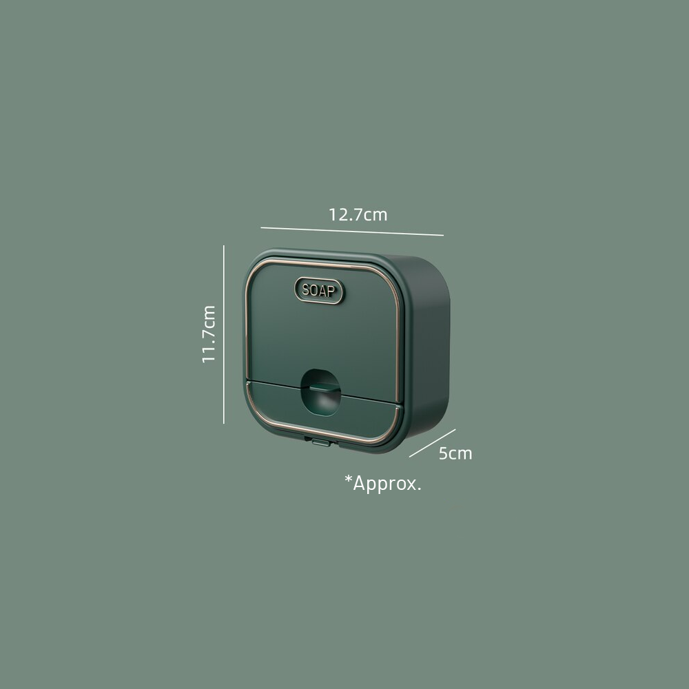 Flip Lid Drain Soap Box