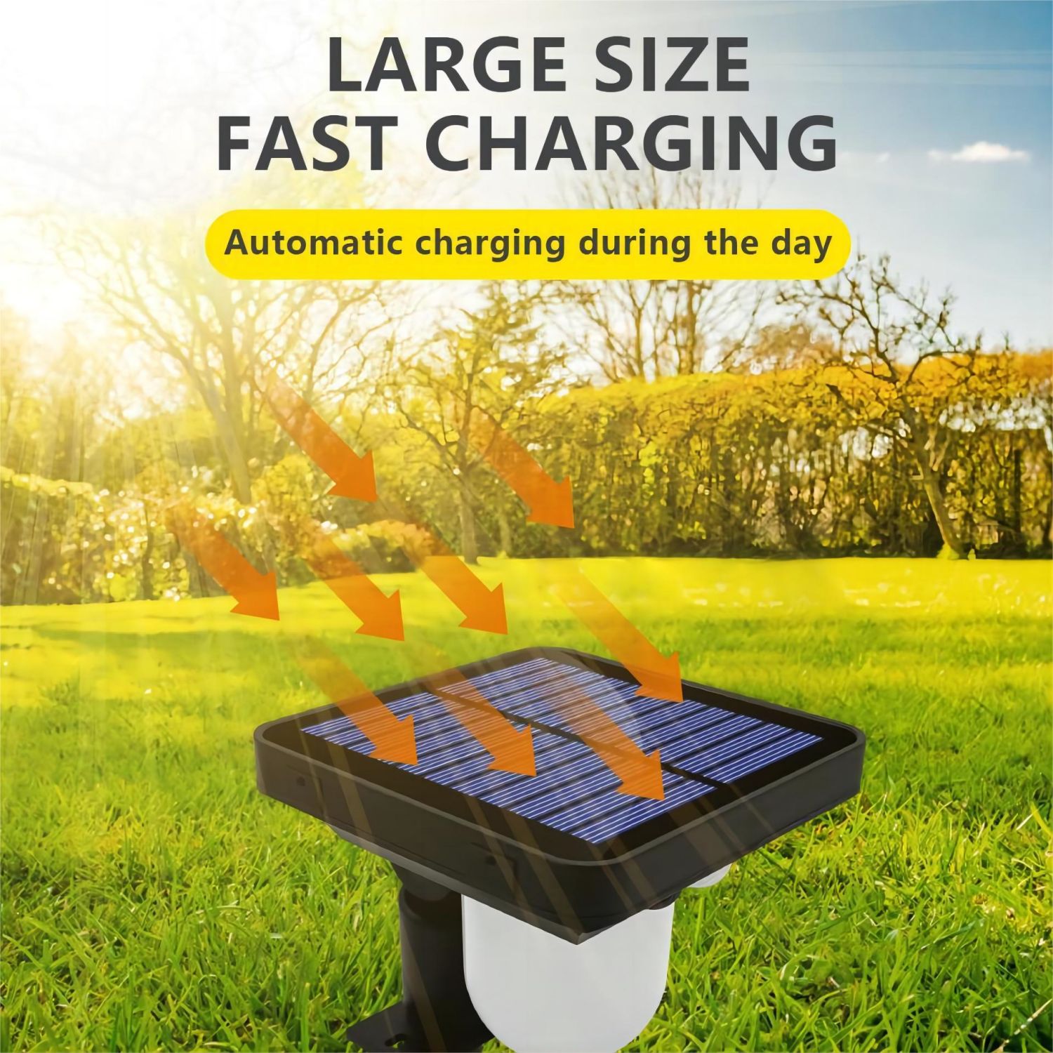 Solar Motion Sensor Wall Light Waterproof Outdoor Garden Lamp for Pathway Yard Security