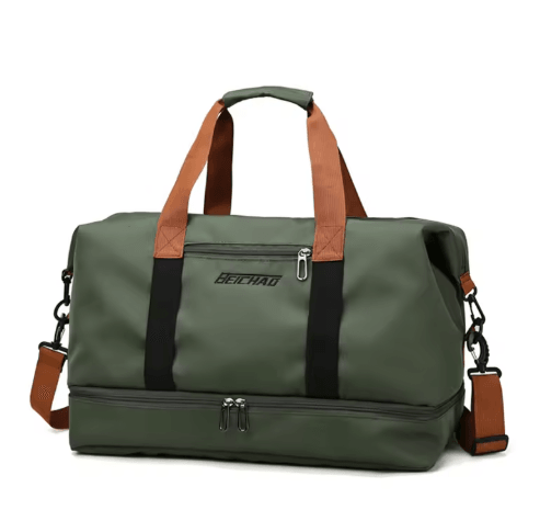 Expandable Travel Duffle Bag – Large Capacity Womens Gym & Overnight Shoulder Bag