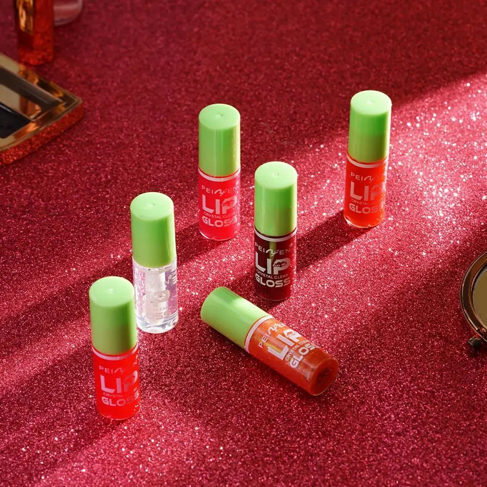 6 Piece Hydrating Lip Oil Gloss Set Moisturizing Lip Gloss Collection