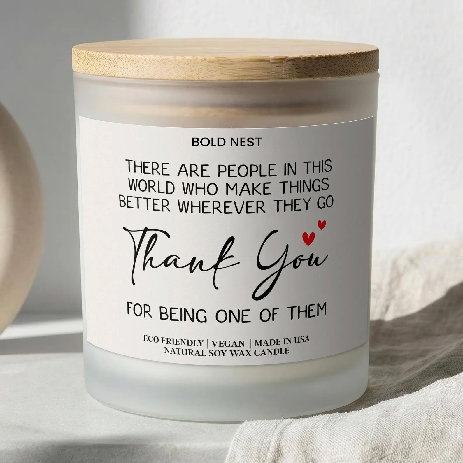 Corporate Employee Appreciation Candle Gift Best Team Personalized Thank You Candle for Coworkers Office Staff