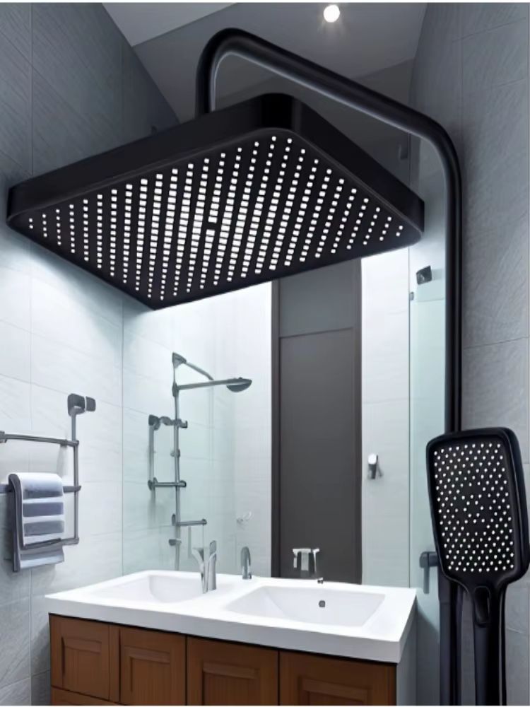 High-Pressure Large Panel Overhead Shower Head Universal Rainfall Showerhead