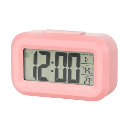 Time Glow LED Digital Alarm Clock Multi Function Backlit Calendar Desk Clock
