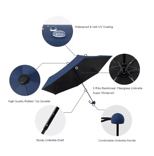 Capsule Mini Travel Umbrella Ultra Light compact travel umbrella with UV Protection