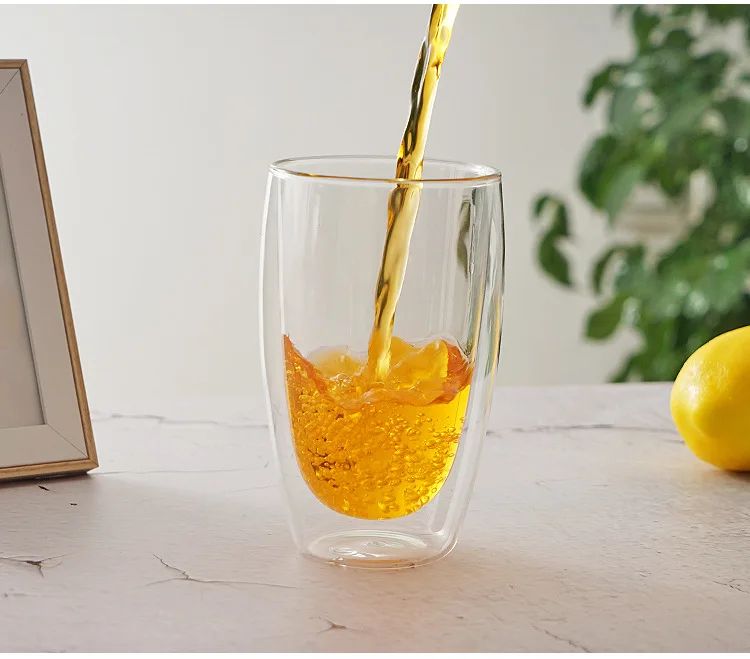 Double Wall Glass Coffee Tea Cup