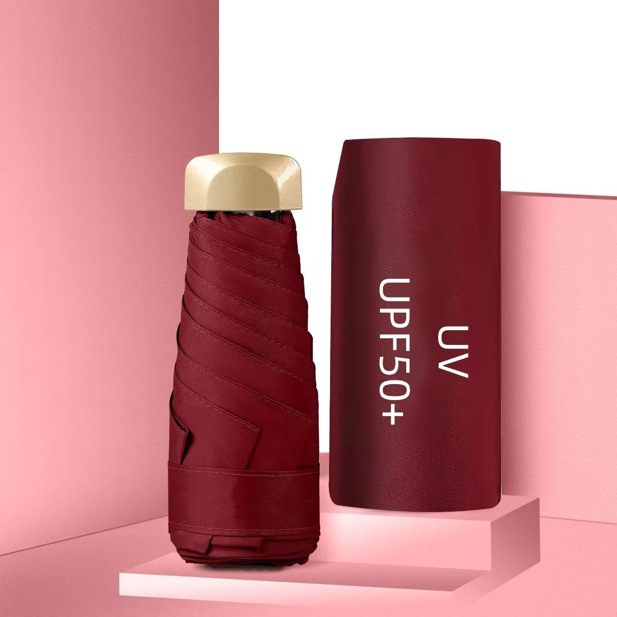 Compact Sun & Rain Protection The Professional Grade Mini Capsule Umbrella